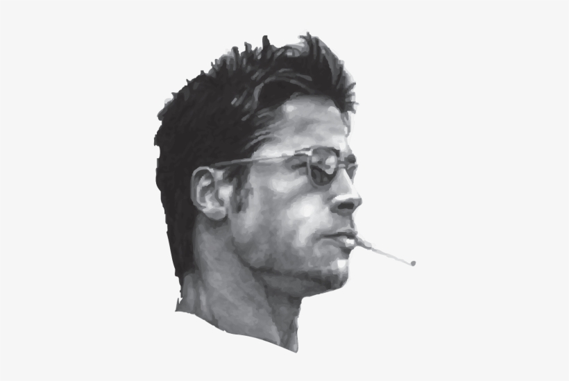 Free Png Brad Pitt Png Images Transparent - Tyler Durden, transparent png #1888353