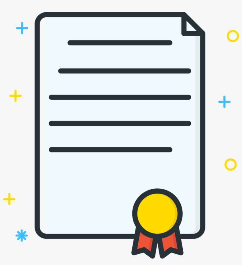 Download Svg Download Png - Certificate Icon Png, transparent png #1888419