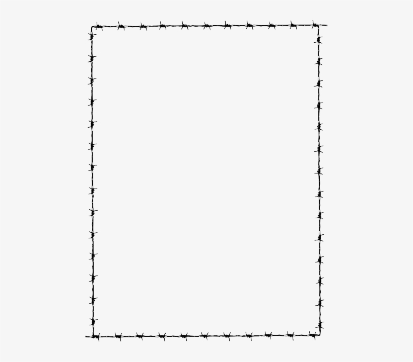 barbed wire wire frame page border certificate border black black certificate border