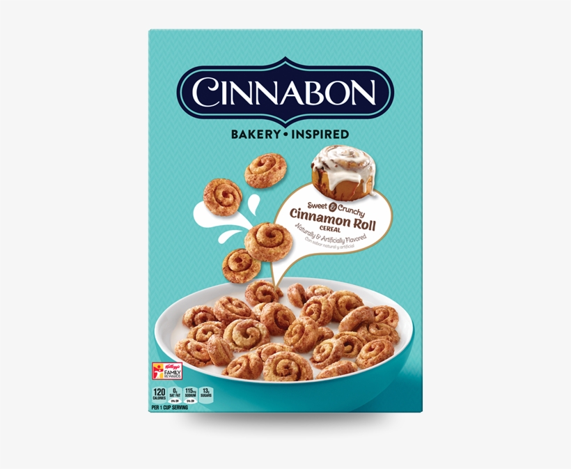 Kellogg's Cinnabon Multigrain - Cinnabon Cereal, transparent png #1889046
