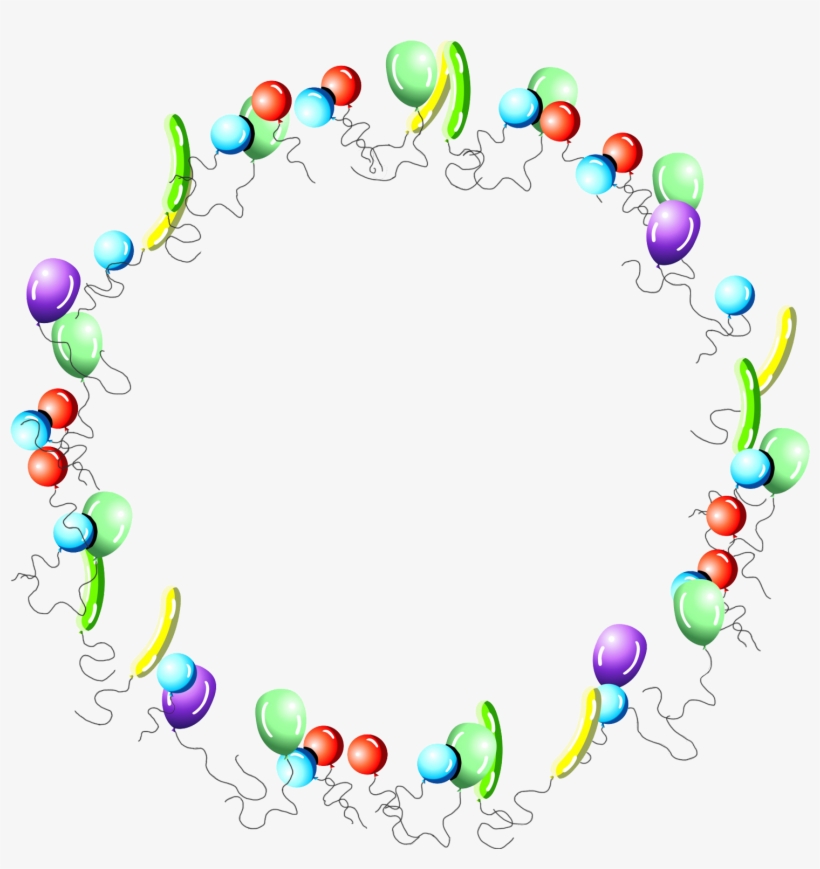 Birthday Border Png - Children Holding Hands In A Circle, transparent png #1889075