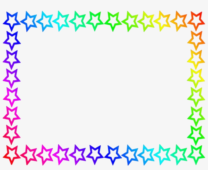 Star Border Clipart - Celebration Border, transparent png #1889096