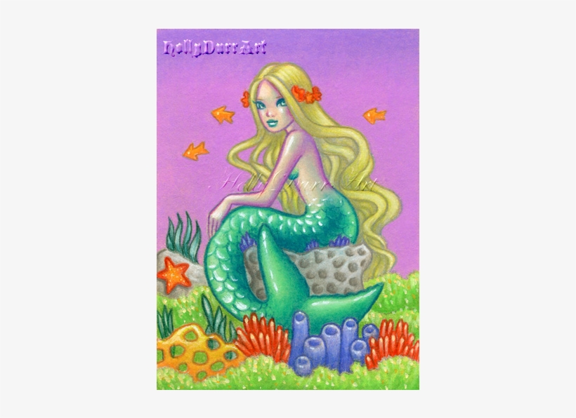 Original Mermaid Art - Drawing, transparent png #1889256