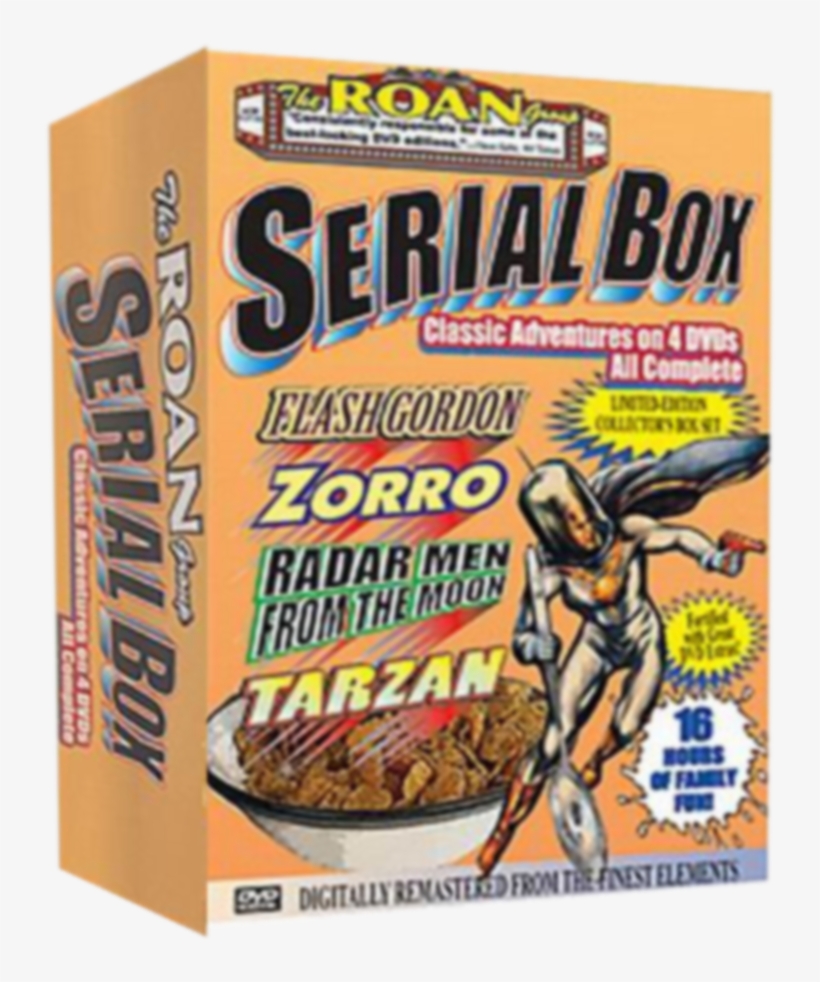 Serial Box, The [dvd] - Roan Group Flash Gordon/zorro/tarzan [dvd] 785604210092, transparent png #1889288