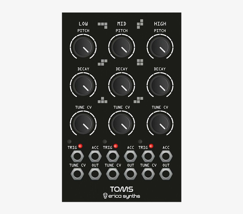 Erica Synths Toms Module, transparent png #1889309