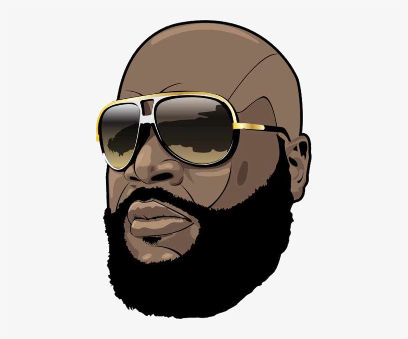 Share This Image - Rick Ross Head Png, transparent png #1889311