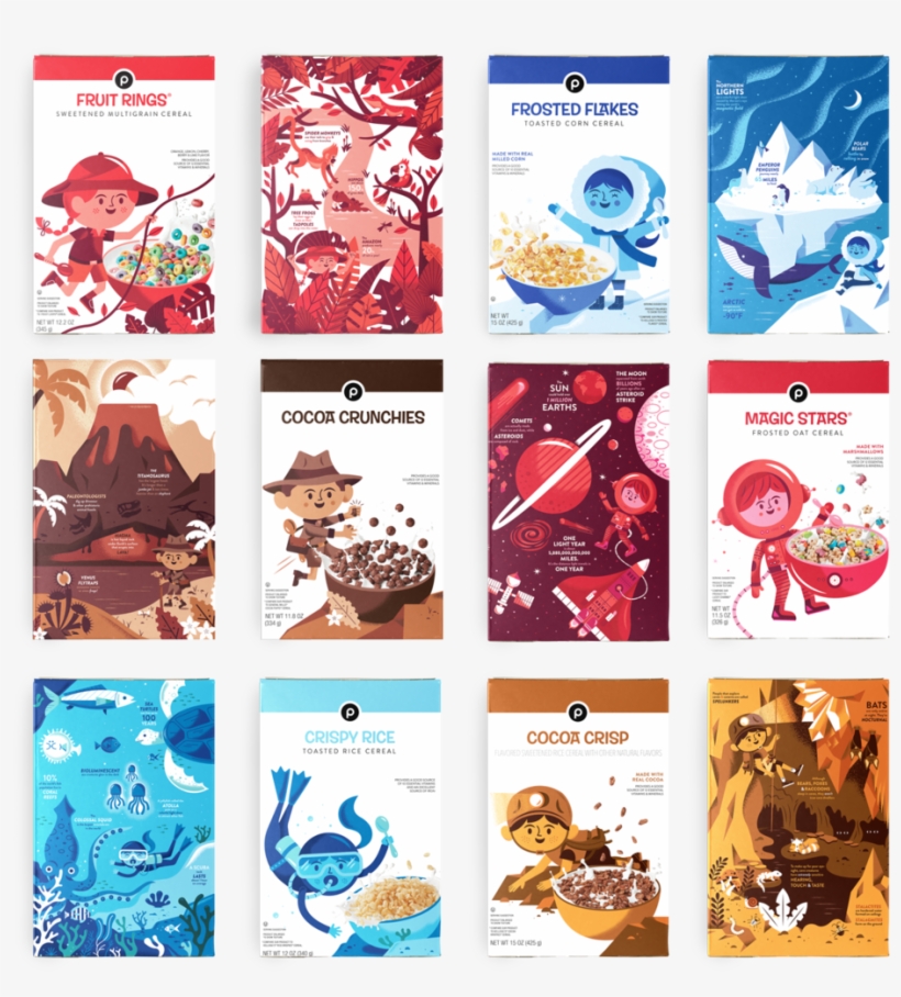 Lucia Peterson Cereal Boxes - Adventure Kids Playcare, transparent png #1889314