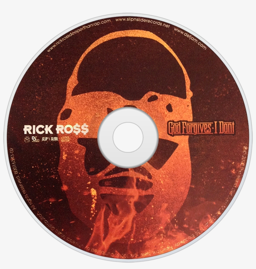 Rick Ross God Forgives, I Don't Cd Disc Image - Rick Ross / Magnificent (explicit Version), transparent png #1889584
