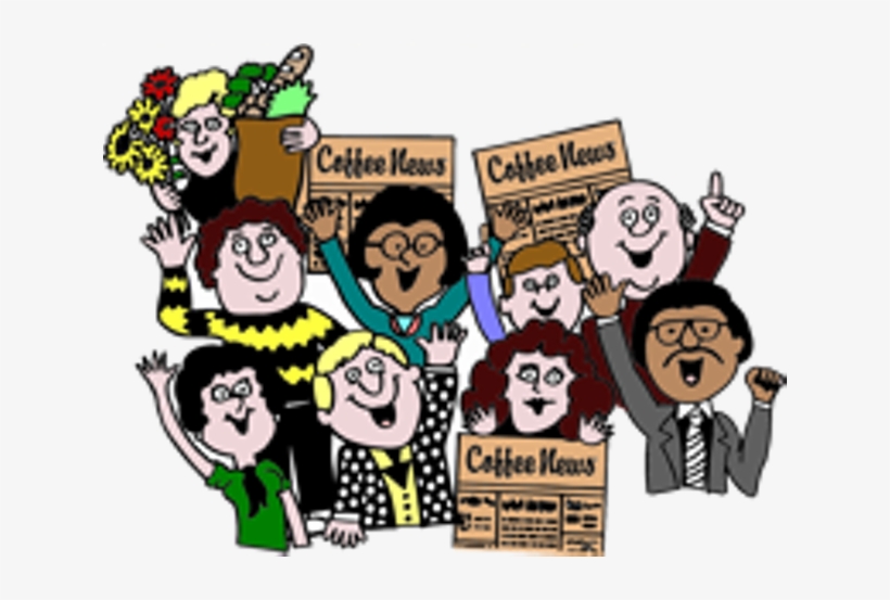 People - Coffee News, transparent png #1889608