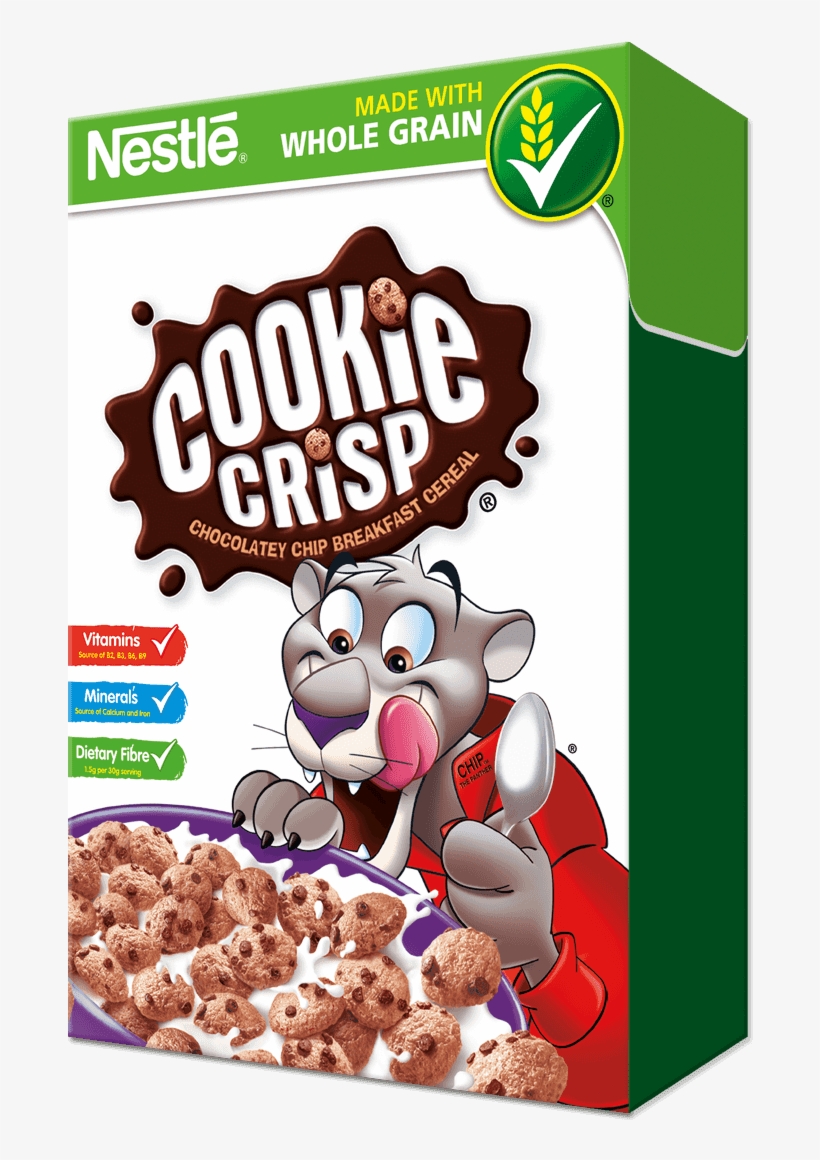 Clipart Box Breakfast Cereal - Nestle Cookie Crisp, transparent png #1889706