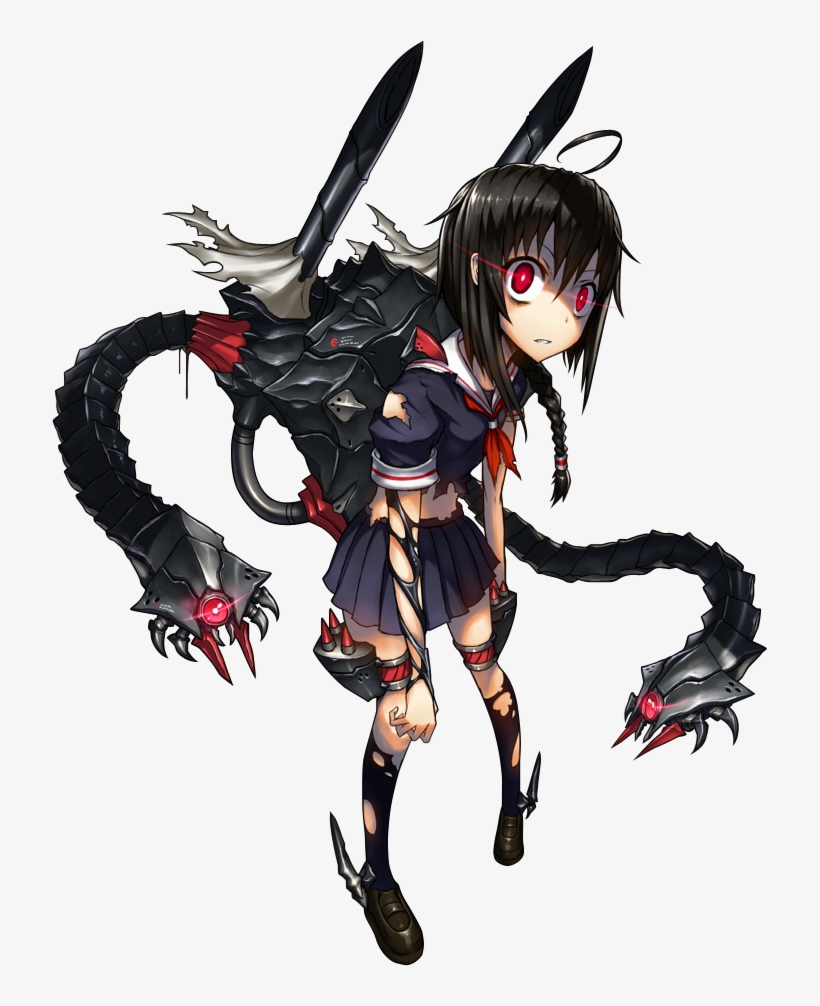 Shigure - Psycho Girl Anime Transparent, transparent png #1889715