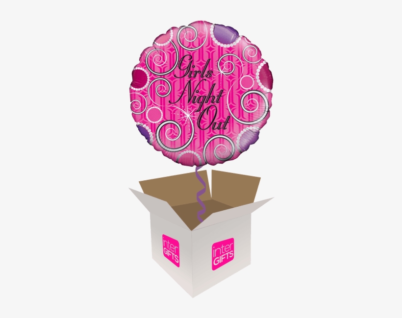 Girls Night Out Sparkles & Swirls - Happy 12th Birthday Png, transparent png #1890135