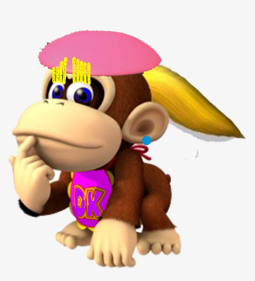 Baby Funky Kong - Mario Kart Baby Funky Kong, transparent png #1890186