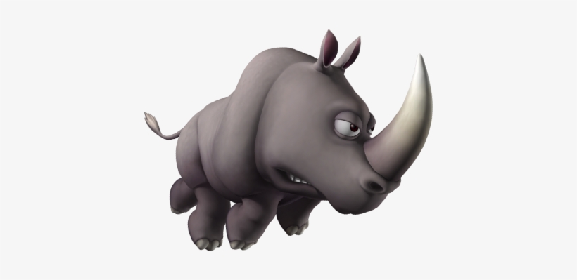 @notasuchsalt Rambi [ Img] Donkey - Donkey Kong Country Returns Rambi, transparent png #1890274