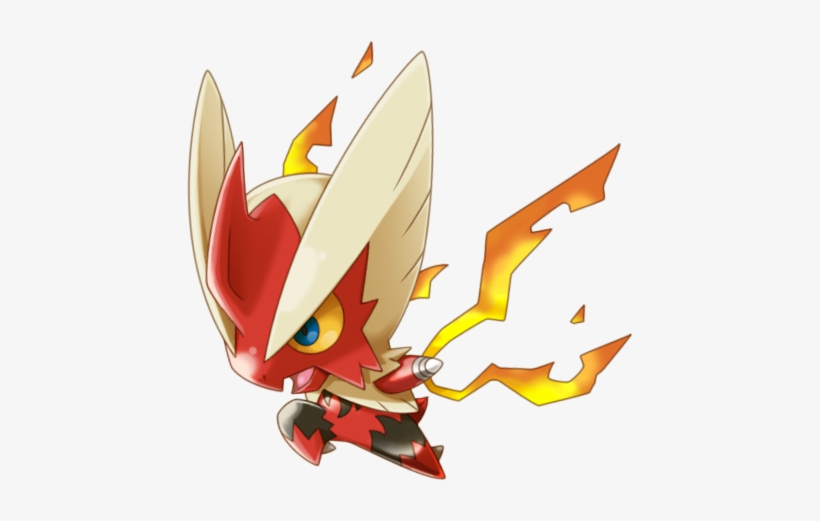 257mega Blaziken Pokemon Rumble World - Pokemon Rumble World Art, transparent png #1890344