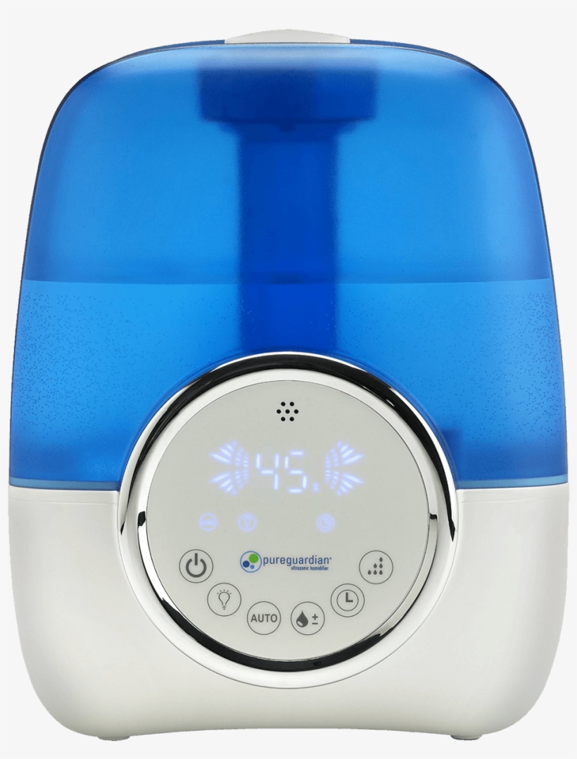 Pureguardian H1250 100-hour Ultrasonic Cool Mist Humidifier - Pureguardian H1250 Ultrasonic Cool Mist Humidifier, transparent png #1890383
