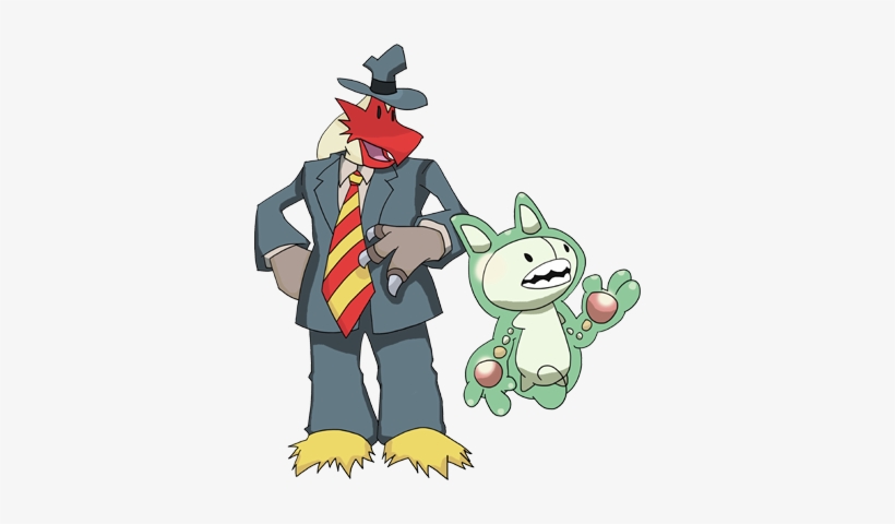 Flashback Blaziken - Sam And Max Human, transparent png #1890546