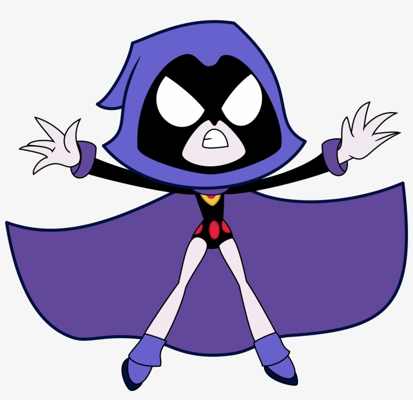 Royalty Free Stock Teen Clipart Vector - Raven Teen Titans Go, transparent png #1890613
