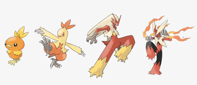Torchic > Combuskin > Blaziken > Mega Blaziken - Mega Evoluciones Pokemon Y, transparent png #1890745