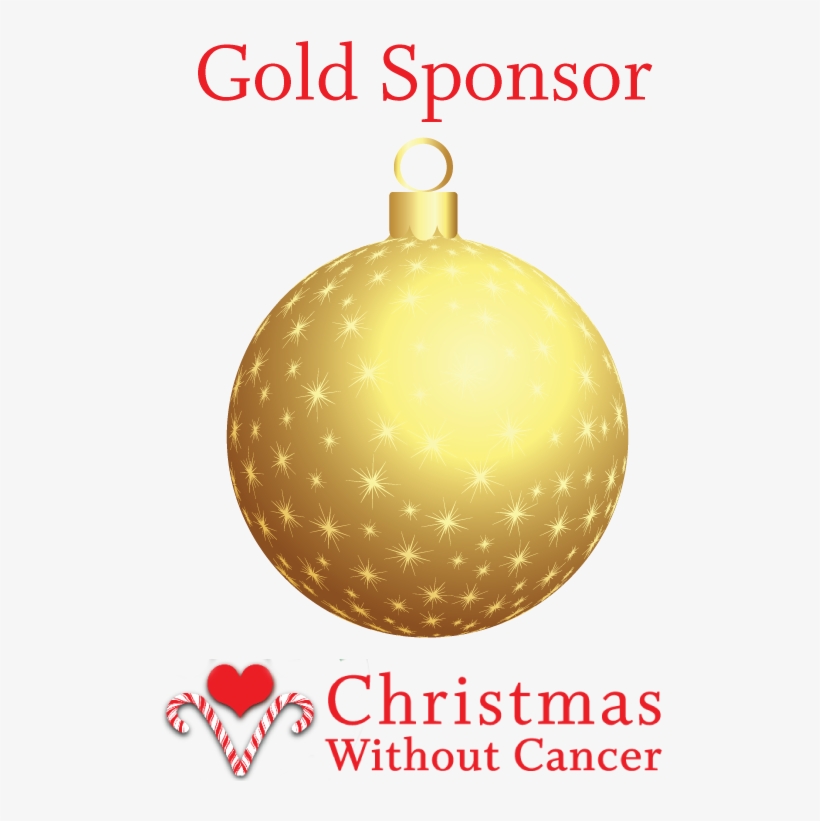 5k Gold - Christmas Ornament, transparent png #1890815