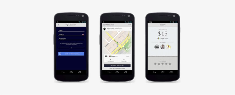 Uber, Ride-hailing - Uber Accepting Ride, transparent png #1891283