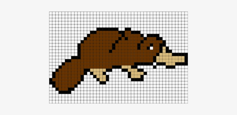 Pixel Art Minecraft Platypus, transparent png #1891310