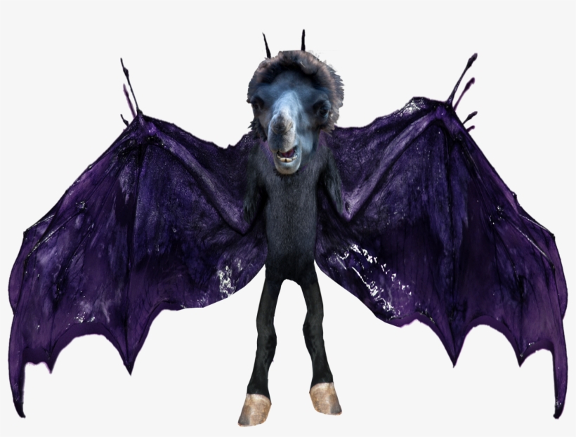 Actually It's A Camel, Bat, Horse Hybrid - Illustration, transparent png #1891475