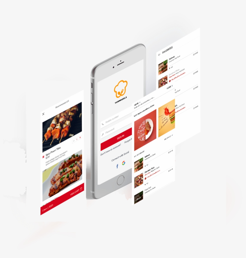 Readymade Application For On Demand Food Delivery - Uber Eats, transparent png #1891499