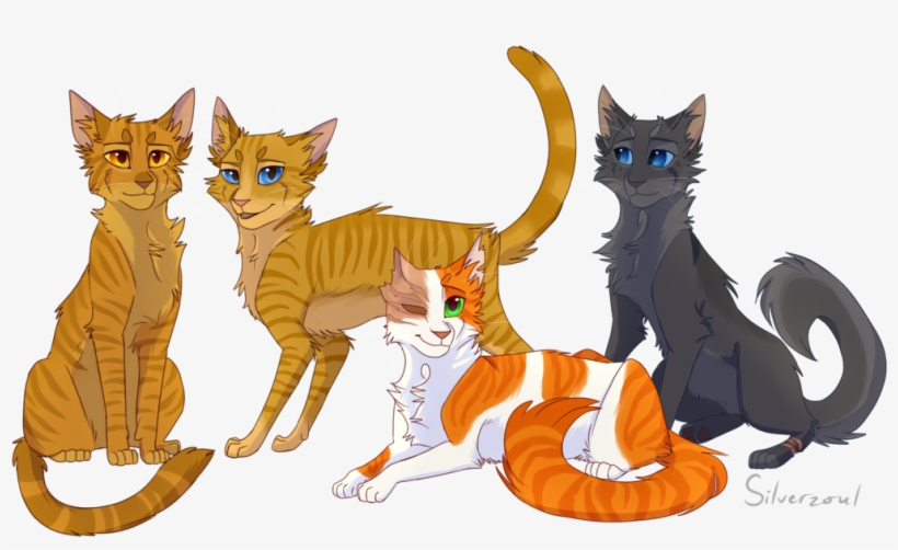 Littermates By Silverzoul - Cinderpelt, transparent png #1891710