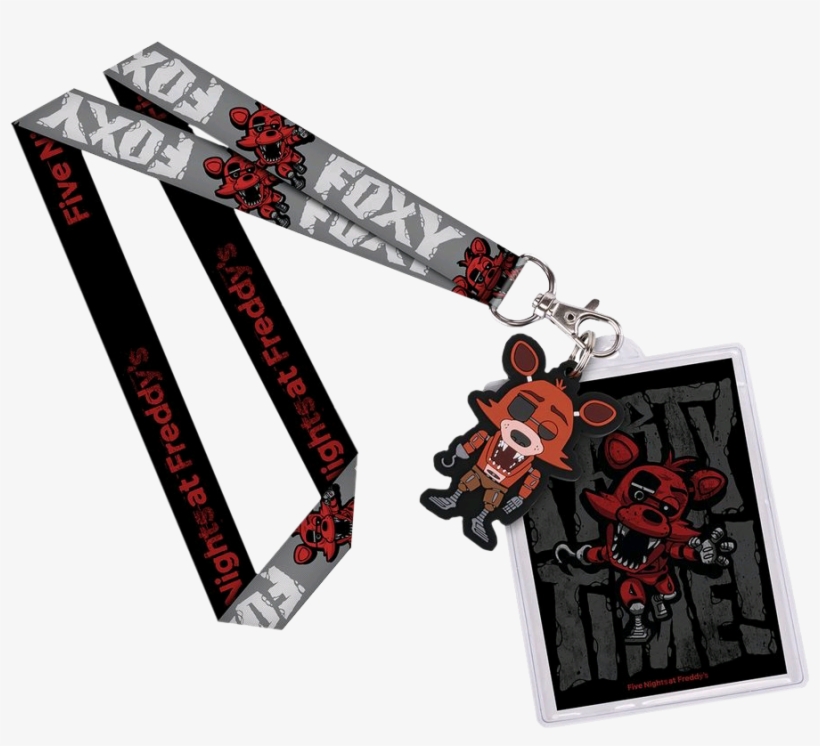 Five Nights At Freddy's - Lanyard Fnaf Foxy, transparent png #1891793