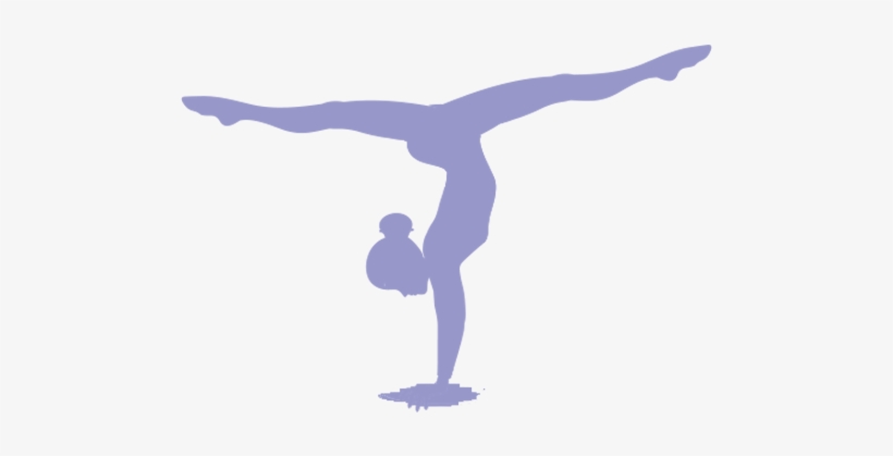 Team Icon - Gymnastics Girls Vinyl Name, transparent png #1891820