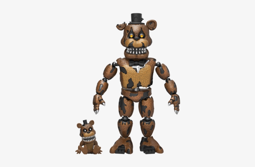 Nightmare Freddy Action Figure, transparent png #1891877