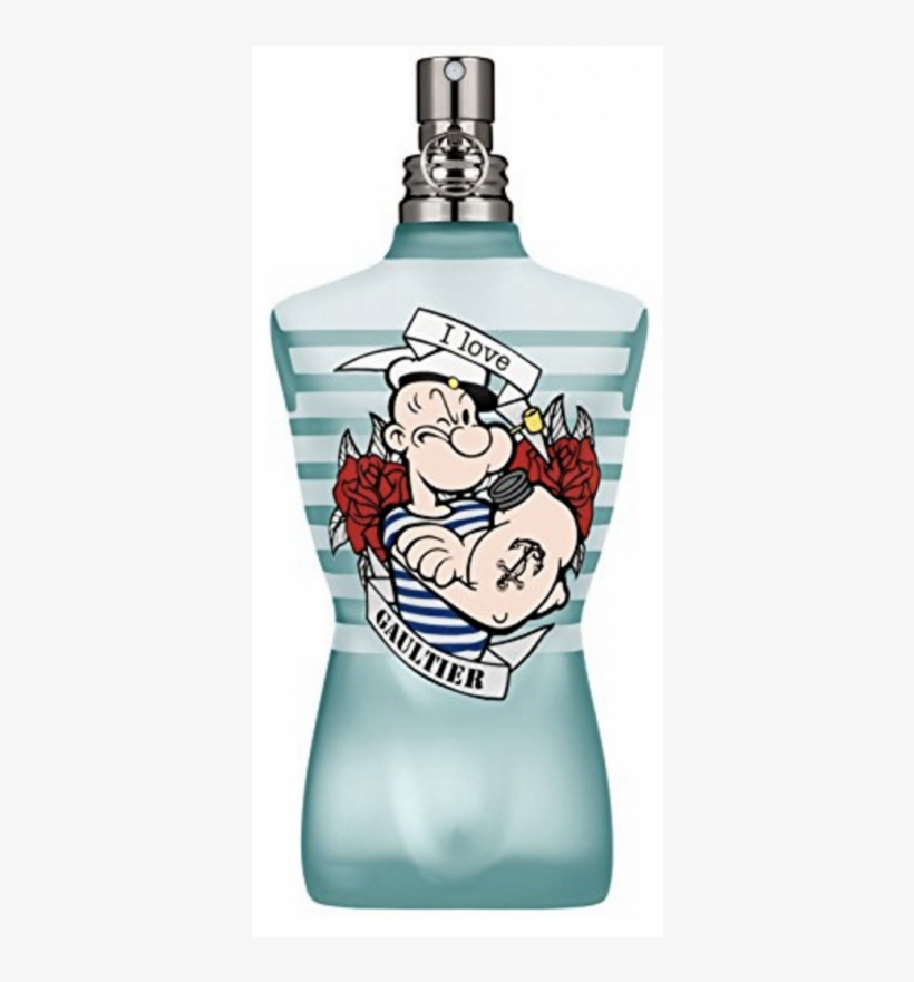 Jean Paul Gaultier Le Male Popeye Eau Fraiche - Jean Paul Gaultier Parfum Popeye, transparent png #1892786