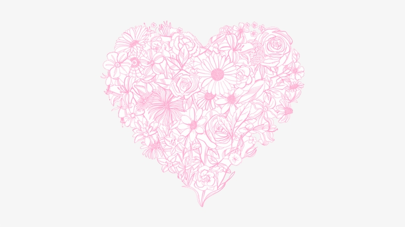 Heart Png Transparent Pink Download - Vintage Pink Heart Png, transparent png #1892868