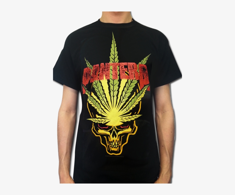 pantera pot leaf shirt