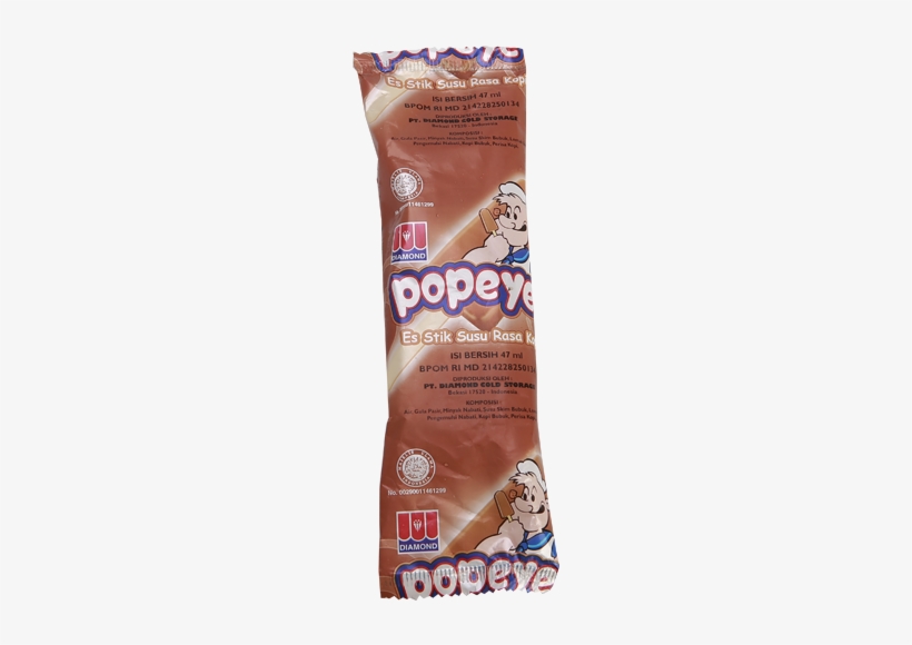 Popeye Coffee - Diamond Es Krim Popeye, transparent png #1893104