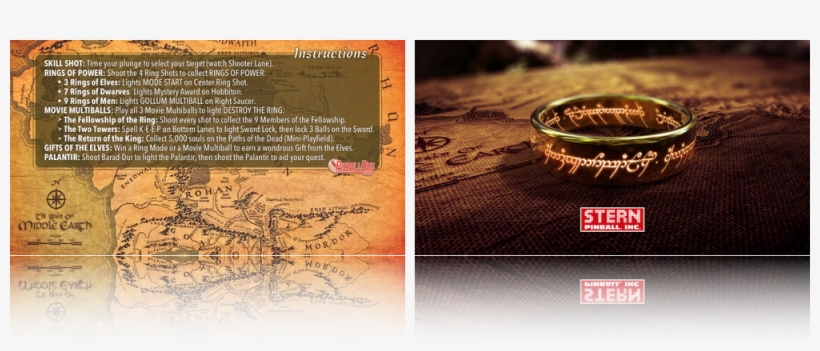 Com/rulecards/popeye Saves The Earth V1 - 8mm Lord Of The Rings Hobbit "the One Ring" Laser Engraved, transparent png #1893129