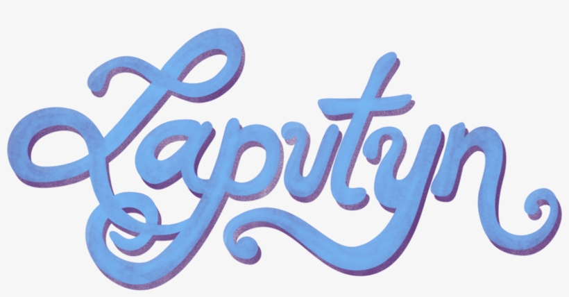 Laputyn Laputyn - Calligraphy, transparent png #1893651