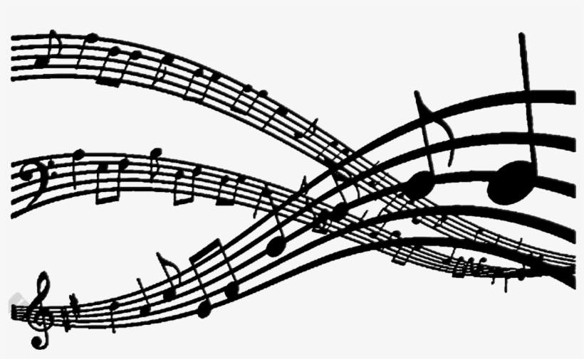 Camilla Santos Notas Musicais - Flow Of Music Notes, transparent png #1893690