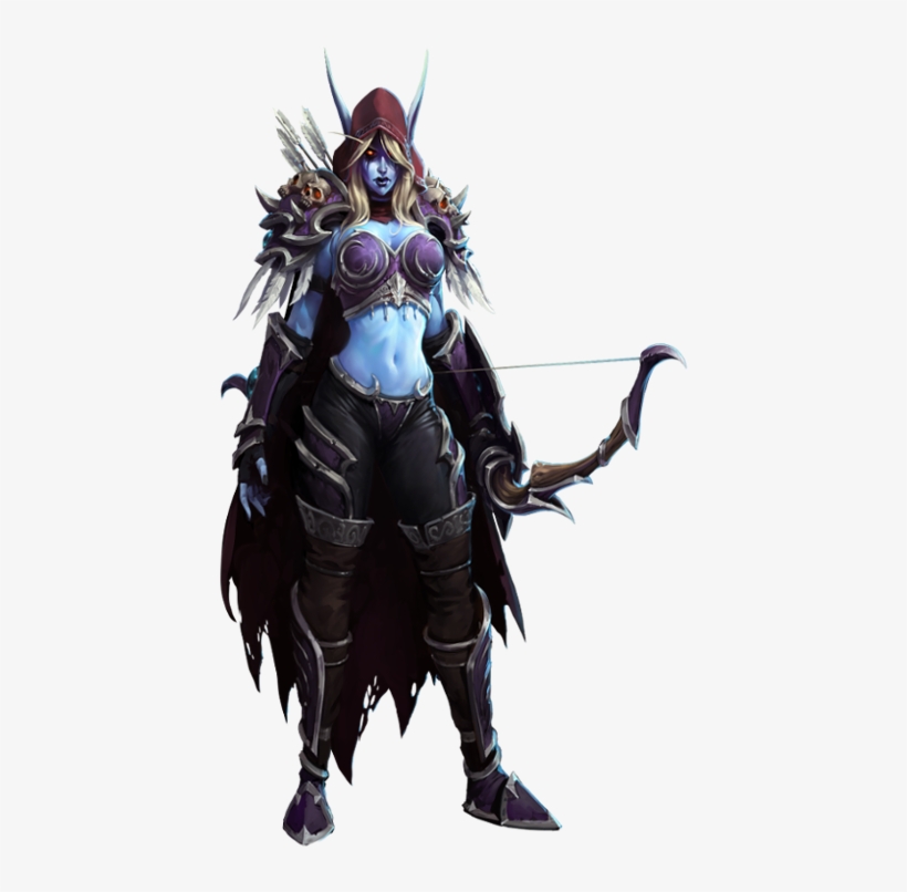 Sylvanas - Heroes Of The Storm Character Artwork, transparent png #1893721
