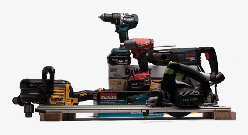 Milwaukee, Bosch, Dewalt, Makita, Festool Among Brands - Paulb Hardware, transparent png #1893819