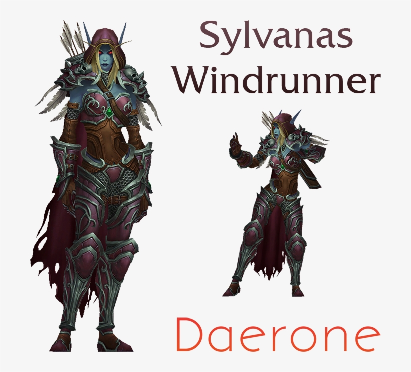 Sylvanas Windrunner - Zip - Sylvanas Windrunner Burning Legion, transparent png #1893846