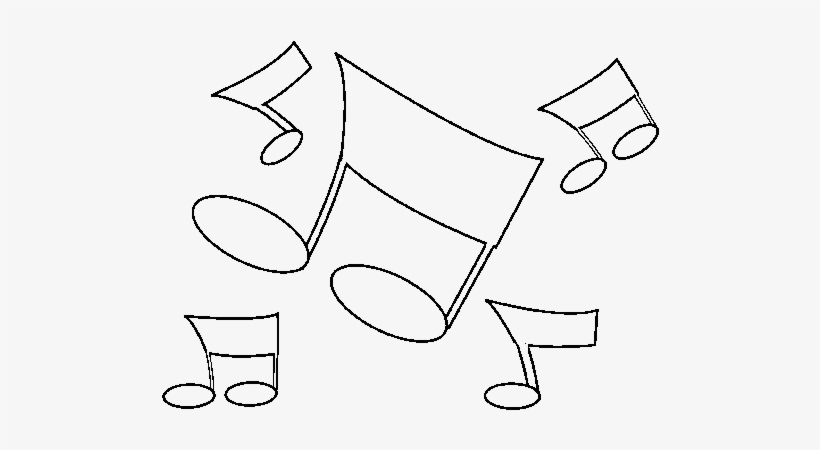 Moldes De Notas Musicais Em Eva, transparent png #1893921