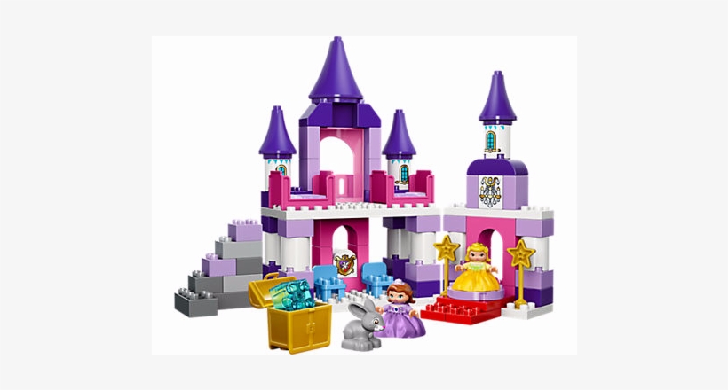 Enjoy Countless Royal Adventures In Princess Sofia's - Lego: Duplo: Sofia The First Royal Castle (10595), transparent png #1893981