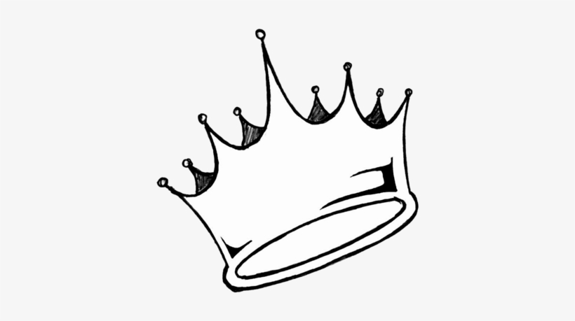Tumbrl Aesthetic Crown Princess - Crown Drawing, transparent png #1894120