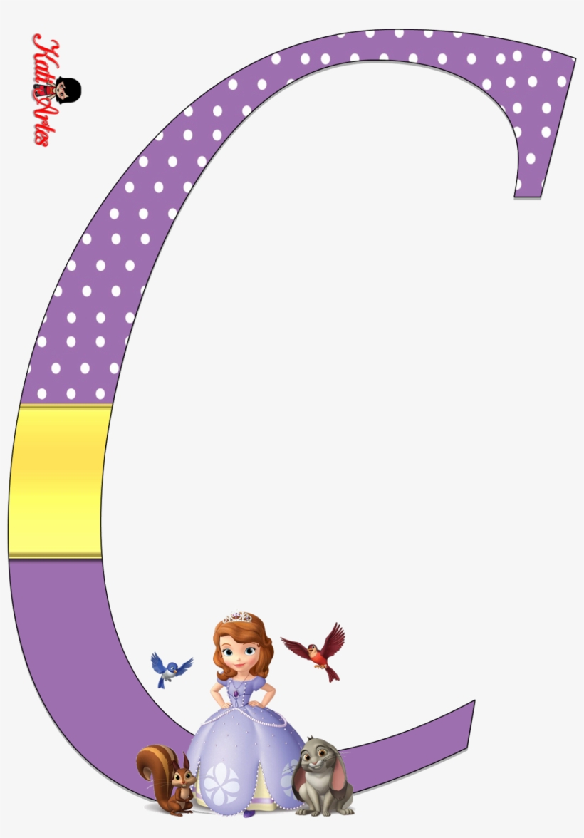 Letter Birthday Party Sofia Transprent Png Free - Cumpleaños De Princesa Sofia Letras, transparent png #1894222