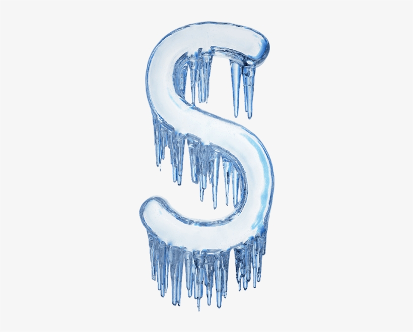 Buy Ice Melt V2 Font To Welcome Spring Design Awakening - Ice Letter Font, transparent png #1894252