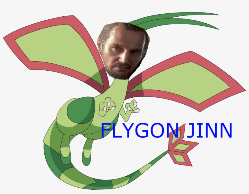 You've Heard Of Qui Gon Gym, But Have You Heard Of - Pokemon Flygon, transparent png #1894478