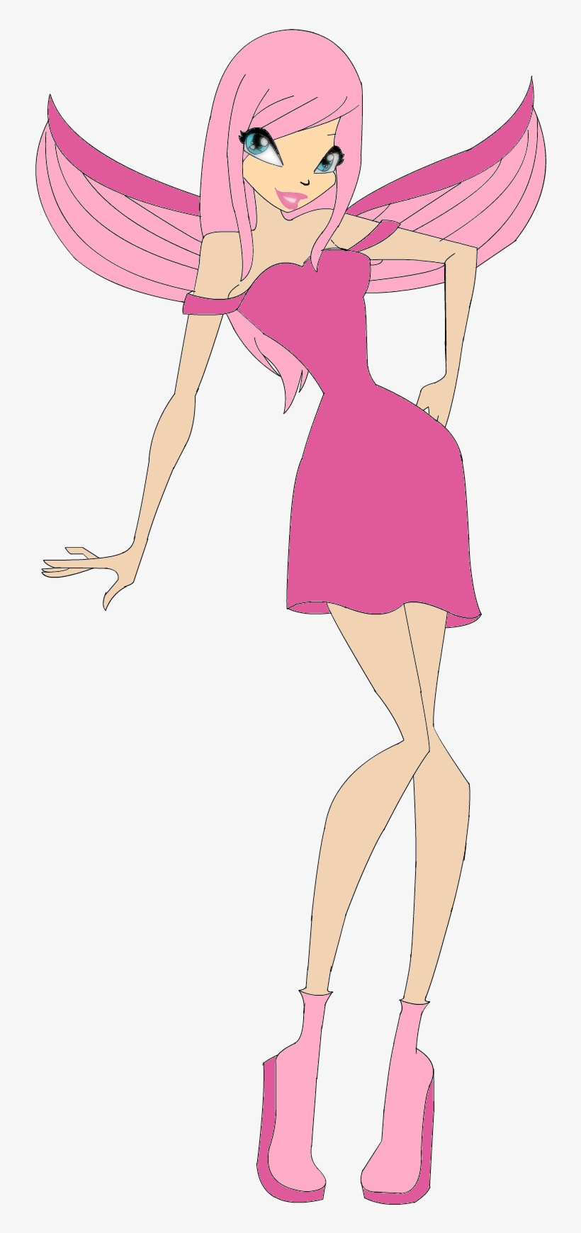 Winx Club Ocs Images Crystal Fairy Of Love And Ice - Winx Club Fairy Of Love Oc, transparent png #1894604