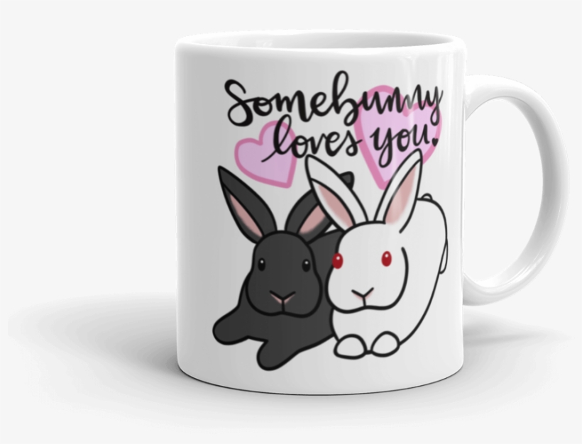 Somebunny Loves You Mug - Mug, transparent png #1894764